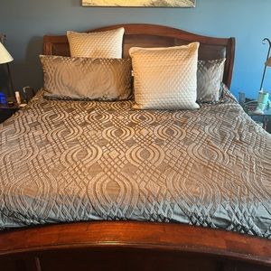 Hotel Collection Gray Comforter Luxurious Bedding